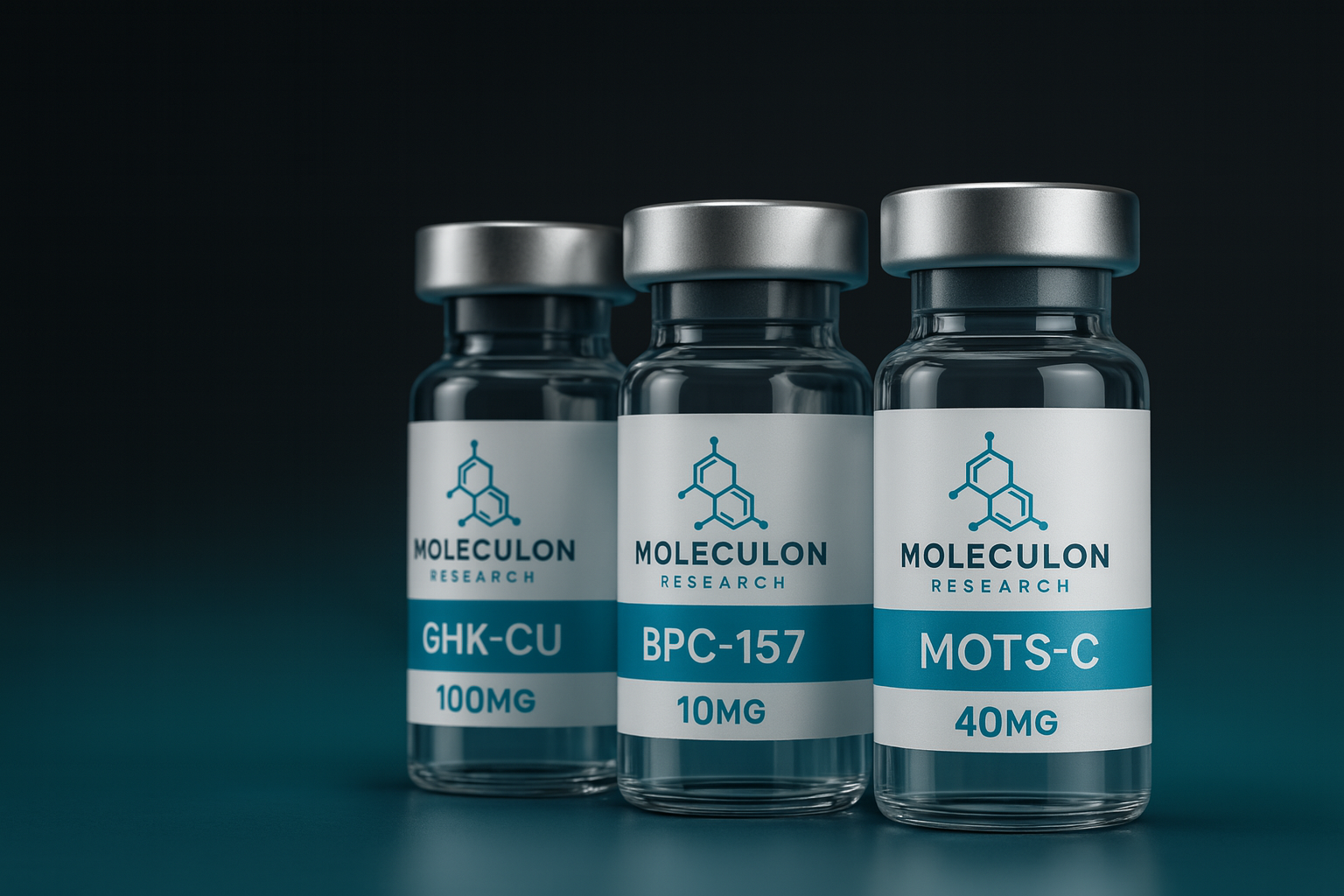 Moleculon Research peptide vials